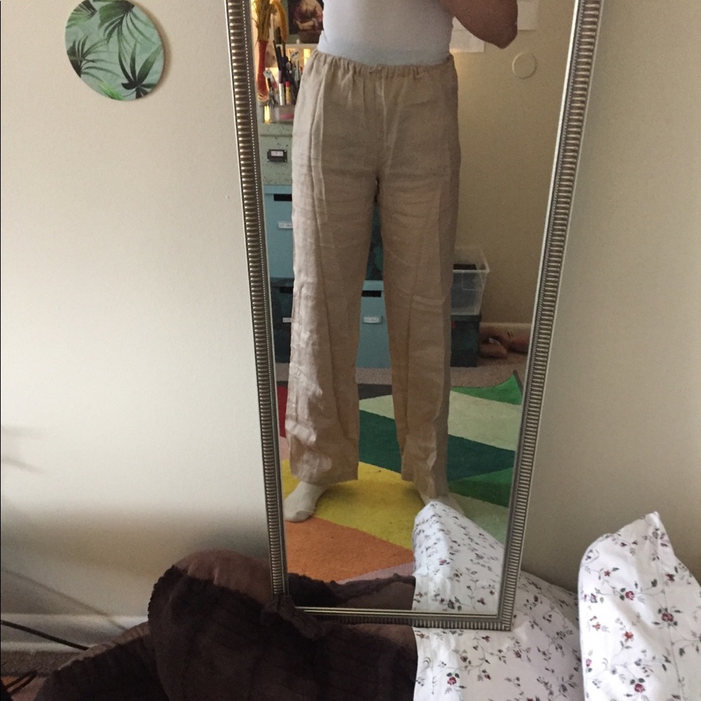 Chill style. 100% make with Linen pant